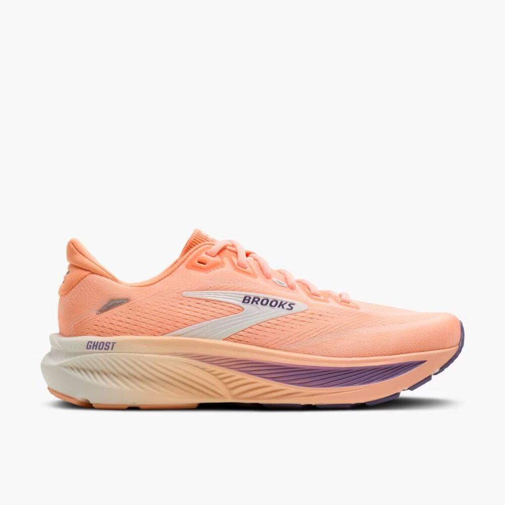 *Brand New* Brooks Running Women’s Ghost 18 Peach/Grape/Coconut Size 7